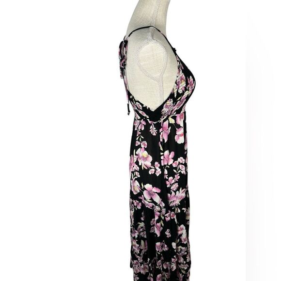Free People Garden Party Maxi Dress in Black Floral - Picture 7 of 13